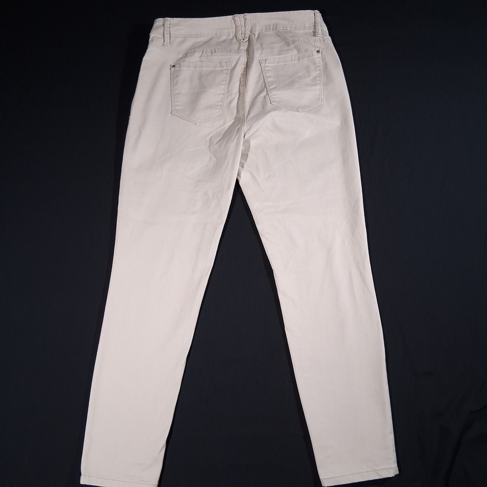 Curve Appeal Minimalist Jegging Beige Khaki Stretch Skinny Pants Womens 8/29